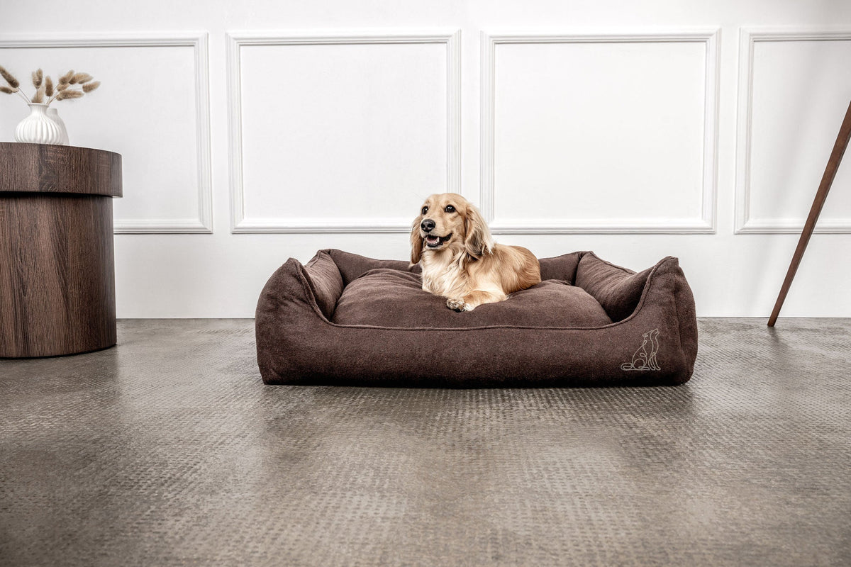 Hundebett Belle Dunkelbraun