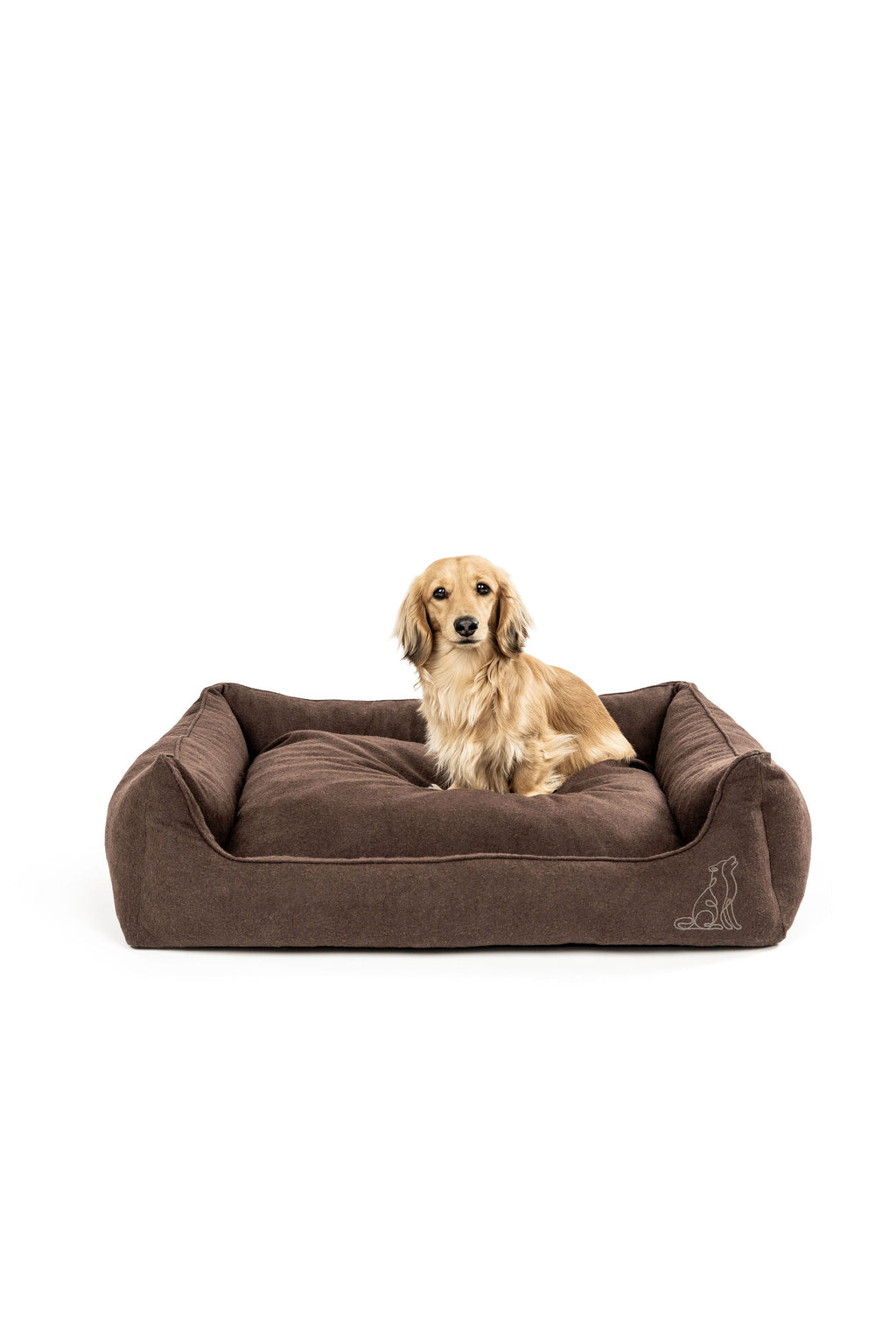 Hundebett Belle Dunkelbraun