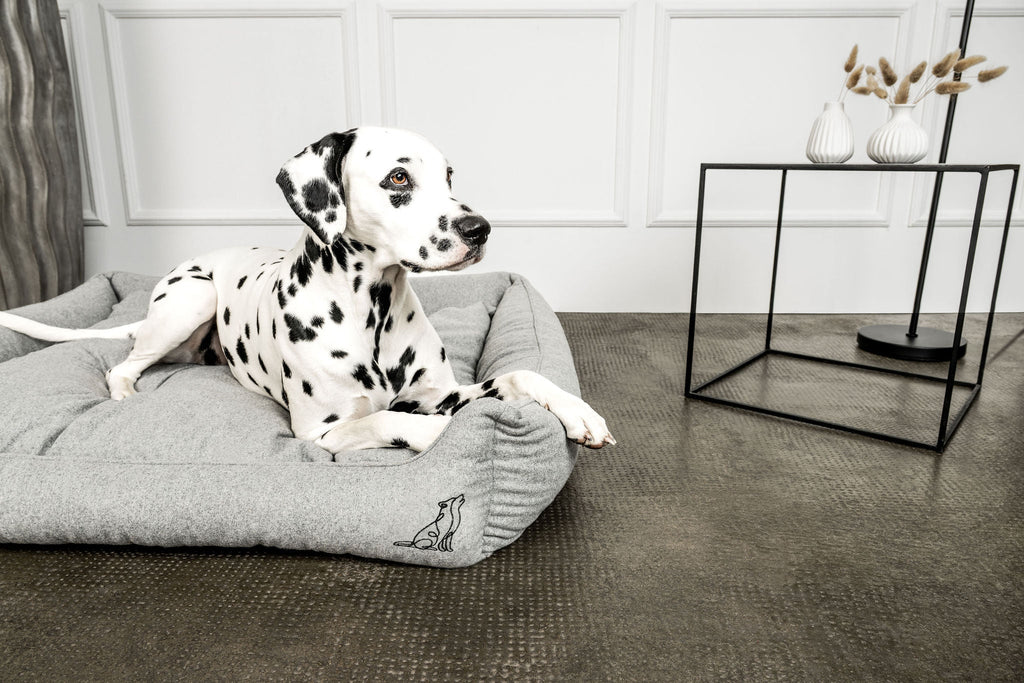 Hundebett Belle Hellgrau