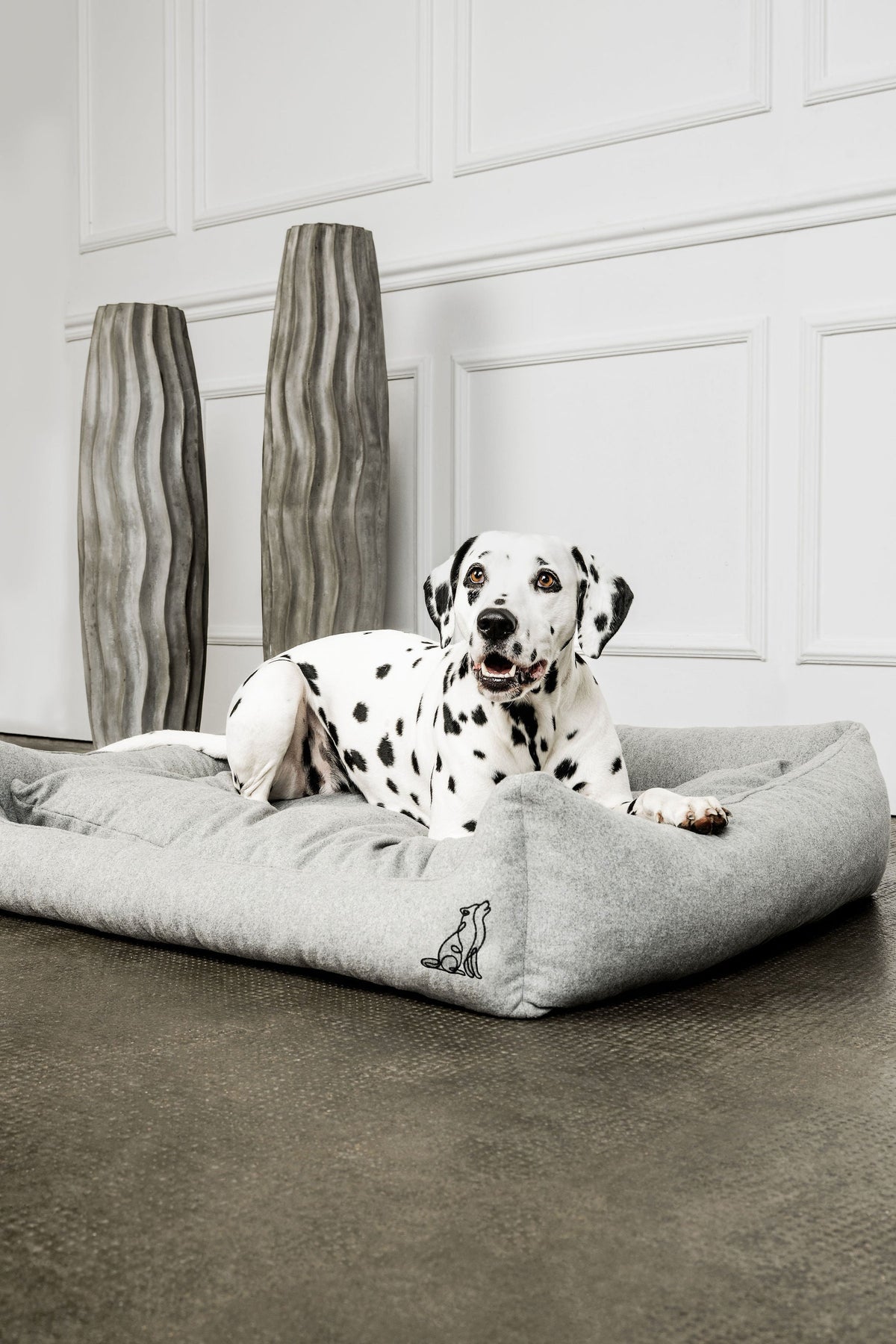 Hundebett Belle Hellgrau