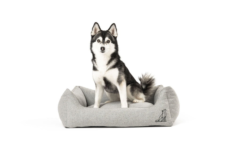 Hundebett Belle Hellgrau