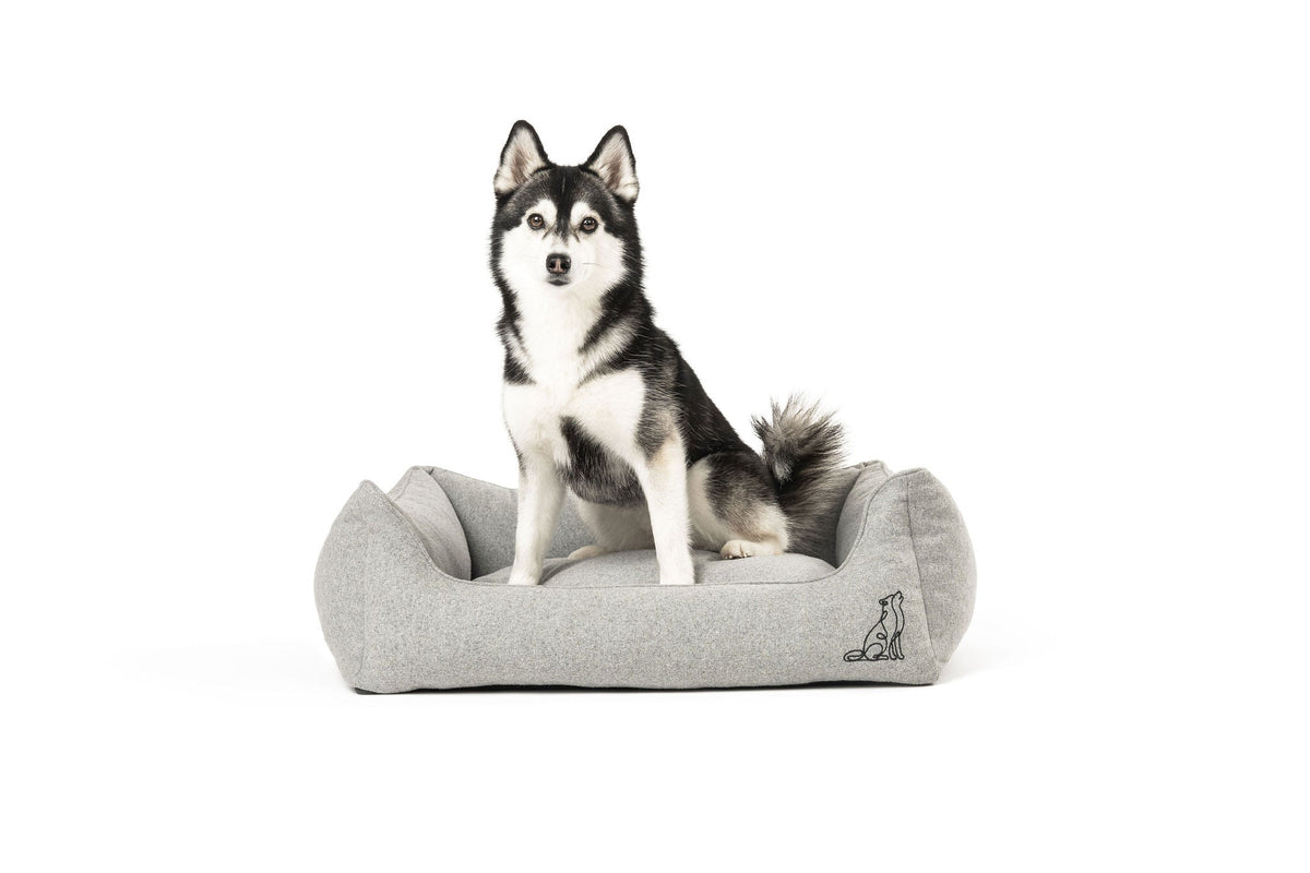 Hundebett Belle Hellgrau