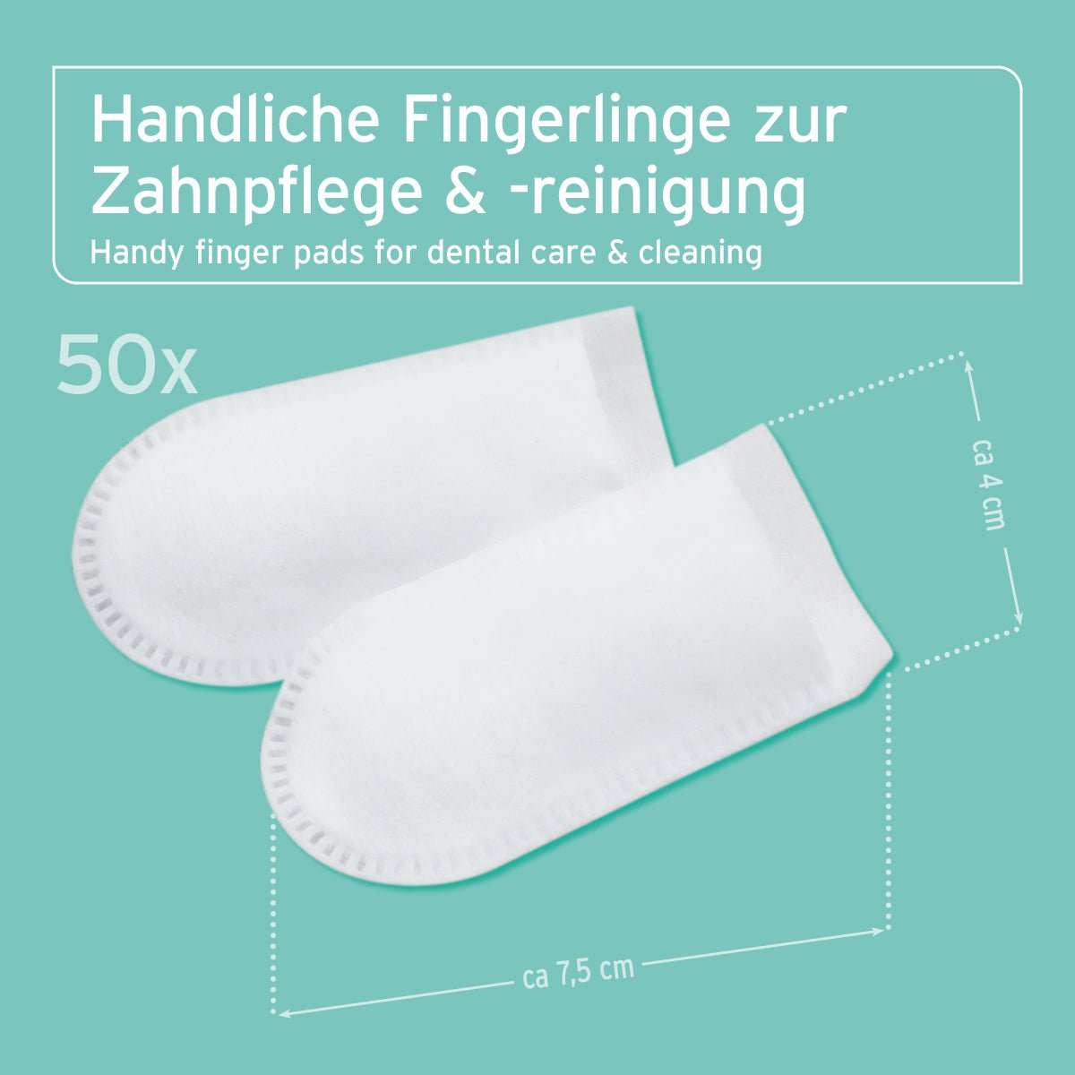 AniForte Denta Clean & Care Fingerpads – Herstellerbild 2