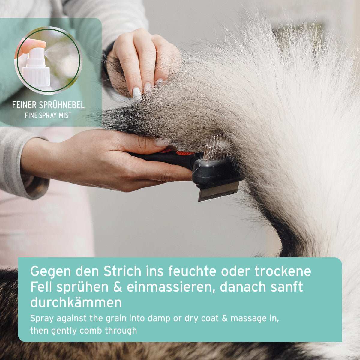AniForte Fellharmonie Pflegespray Sensitiv – Herstellerbild 4